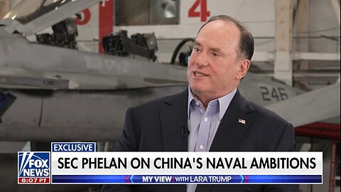 Navy Secretary WARNS: China Wants To Be The World Power