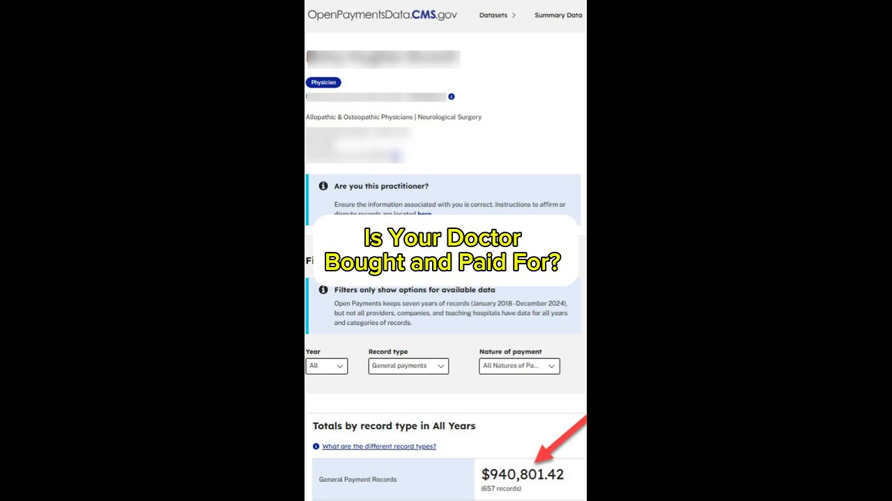 Is your doctor bought and paid for?