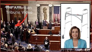 WATCH: Nancy Pelosi Spotted Using Walker on the House Floor