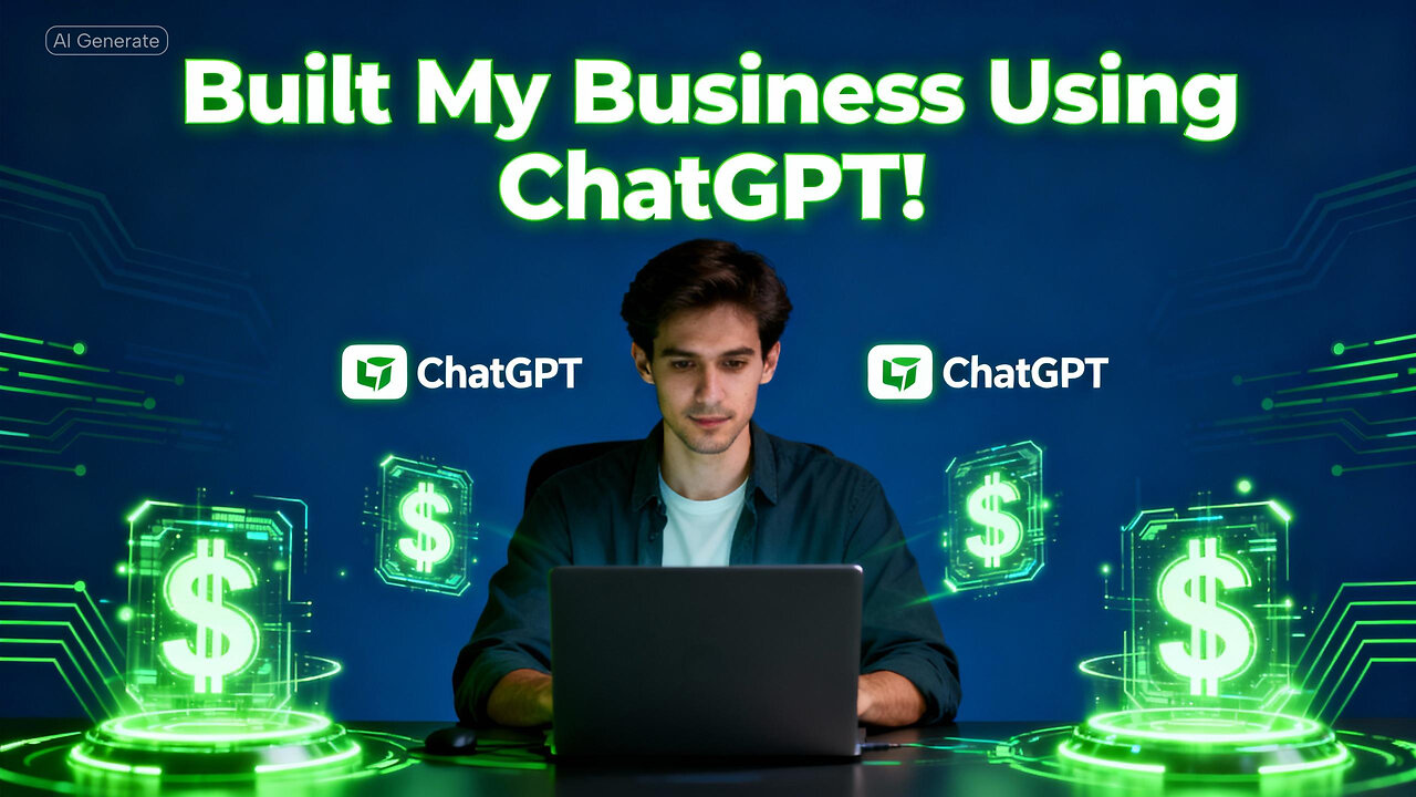 How I built a real online business using only ChatGPT