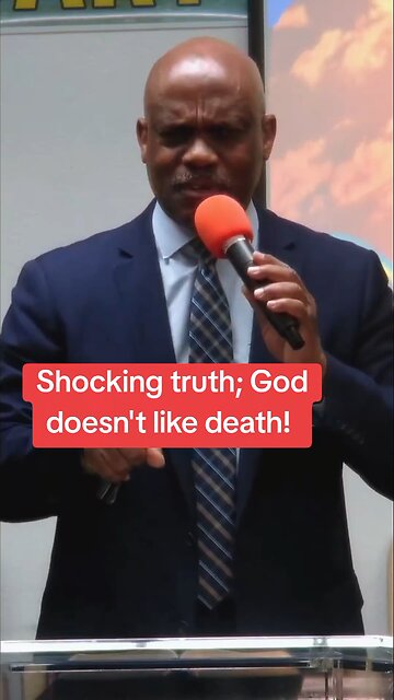God doesn't like death!