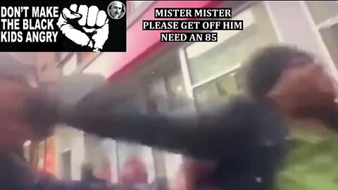 Colin Flaherty: Cops Hate This. Fella Attacks While Female Officer Stands By Helplessly