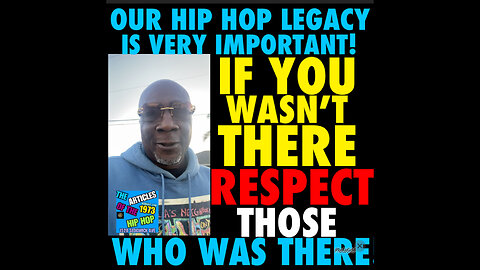 NIMH #827 Respect the Hip Hop Pioneer’s who were there!!!