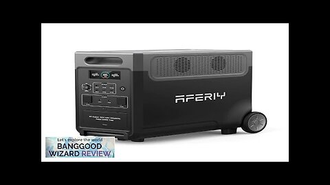 US Direct Aferiy P310 Portable Power Station 3840Wh LiFePO4 Solar Generator 3600W Review