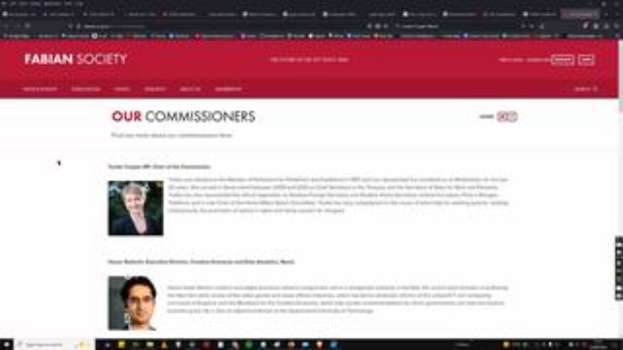 Yvette Cooper MP is a High Up Fabian - [Digital ID]