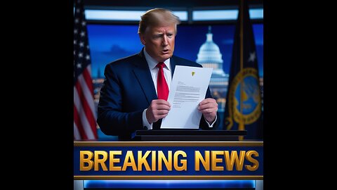 BREAKING NEWS: TRUMP ANNOUNCES , READS LETTER FROM UKRAINE ALOUD IN PUBLIC