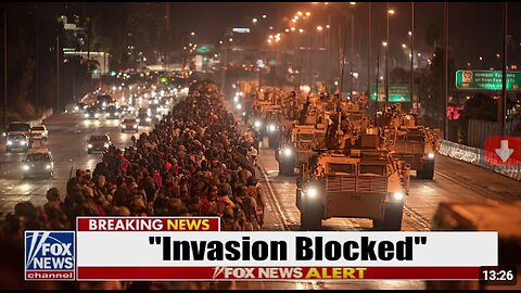 “INVASION” Convoy JAMS Freeway… ICE “Armored Units” FORCE Illegals BACK TO MEXICO