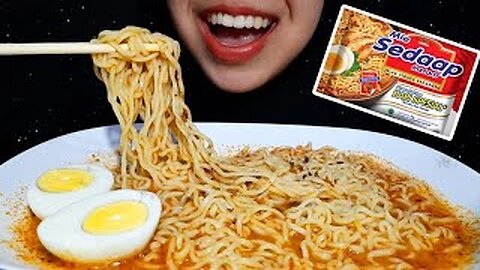 ASMR MUKBANG - SPECIAL CURRY NOODLES