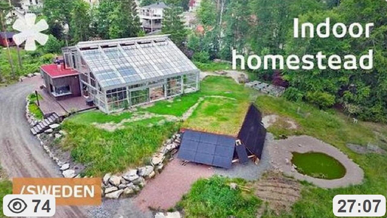 Couple Raises Family in Self-sufficient Homestead... INSIDE a Greenhouse 11.30.25