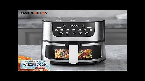 Smart Air Fryer Electric visual window 7L Oil-free Air Fryer Automatic Household Review