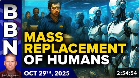 Brighteon Broadcast News, Oct 29, 2025 - Amazon Fires 30,000 as Mass AI Replacement of Humans Begins