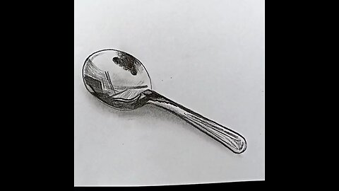 How to draw a spoon
