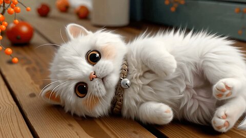 Bumble Cat Takes Flight! ✨ The Cutest Cat in the Sky
