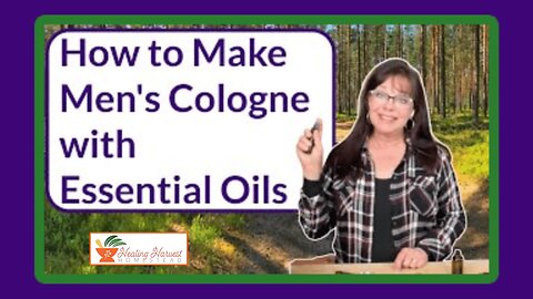 How to Make Men's Cologne with Essential Oils