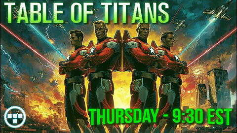 🔴LIVE - 9:30 EST - 12.18.25 - Table of Titans🔴