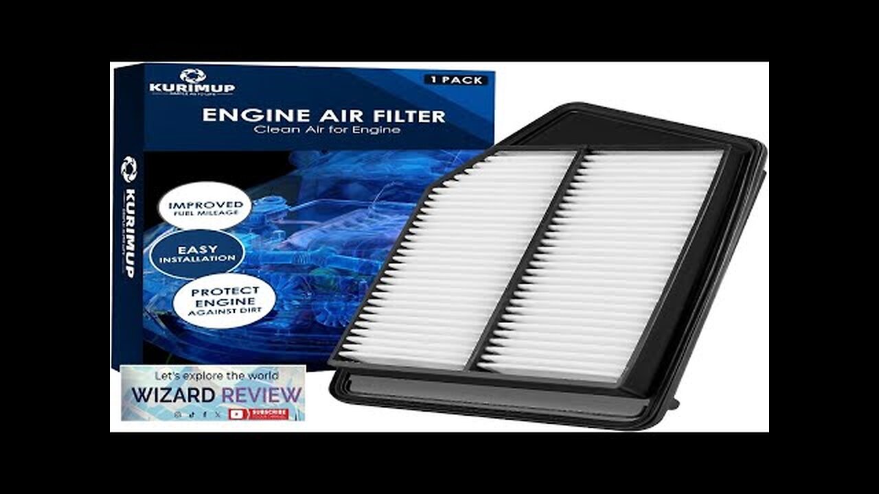 CA11476 Replacement Engine Air Filter Efficient Filtration Offers 99% Air Purification Fit Review