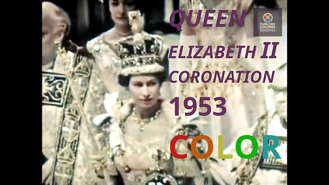 👑 Coronation of Queen Elizabeth II (1953) — Full Ceremony in Color | 2K Restoration