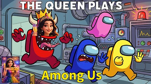 The Queen plays Among Us with the Homies!! 1/10/26