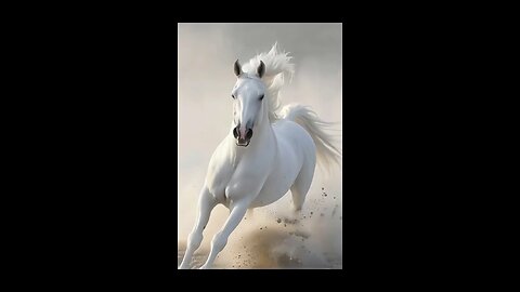 horse/beautiful/whiteranging