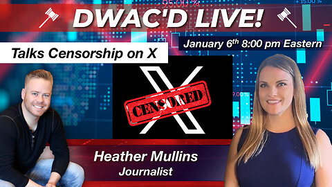 Journalist Heather Mullins Talks About Censorship on X