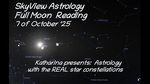 Full Moon Astrology Reading for 7th of October 2025