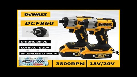 DEWALT DCF860 20V MAX agli ioni di litio ricaricabile multifunzionale senza spazzole Review