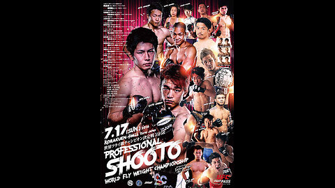 Shooto Japan - Jul 17 2016 - Korakuen Hall, Tokyo