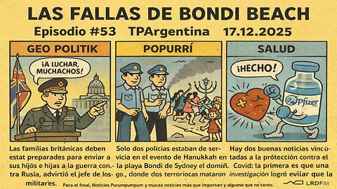 las fallas de Bondi Beach/ TPArgentina 17.12.2025