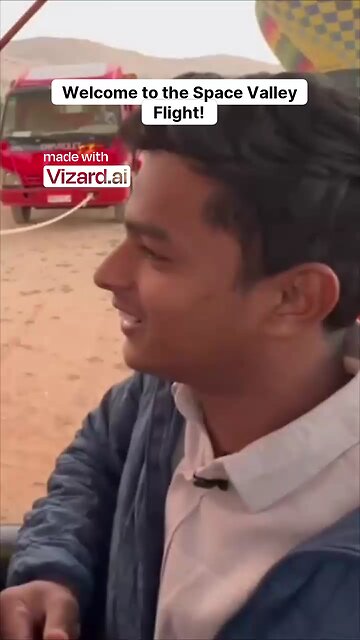 Hot air balloon flying in dubai 🥵😍😍