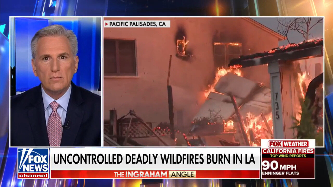 Kevin McCarthy: Gavin Newsom Ran California 'Into A Hole' And 'Perpetuated' Wildfire Problem