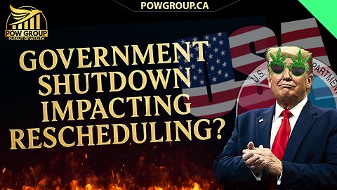 Will Government Shutdown Impact Rescheduling? Executive Order Today @ 4:30PM ET 👀 