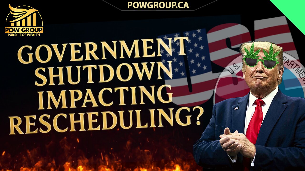 Will Government Shutdown Impact Rescheduling? Executive Order Today @ 4:30PM ET 👀