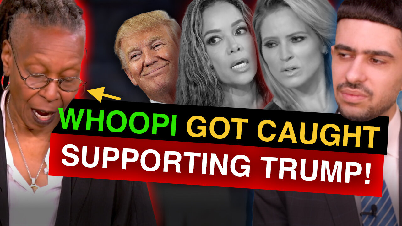 WHAT?! Whoopi Goldberg Got Caught SUPPORTING Trump!