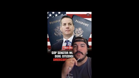 Captioned - US Senator introduces to end the dual citizenship in USA for all