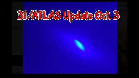 Interstellar Comet 3I/ATLAS Mars Flyby Update, Oct. 3