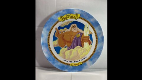 PRISTINE Lot of 5: McDonalds 1997 Disney HERCULES Movie 9.5" Collectible Plates