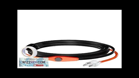 Pipe Heating Cable 12FT 7W/FT Heat Tape for Pipes with Built-in Thermostat Review