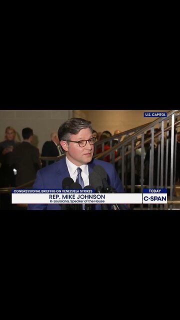 Mike Johnson DEFENDS Maduro Capture as Legal and Justified
