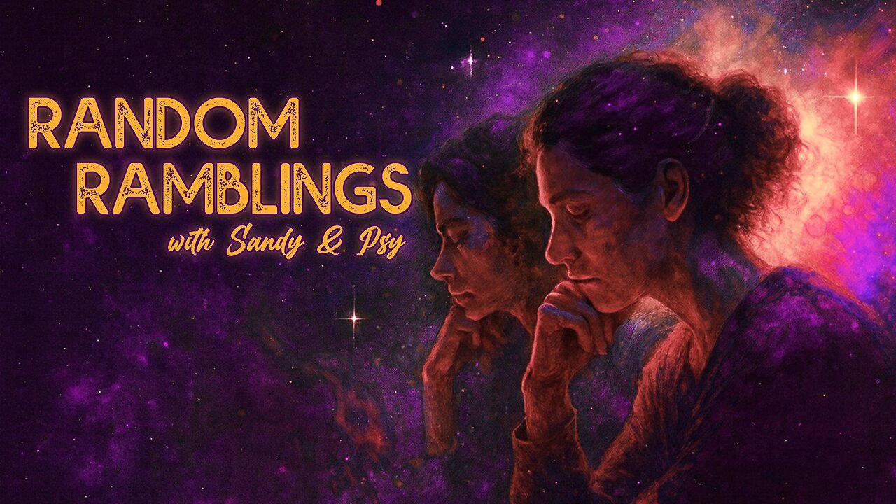RANDOM RAMBLINGS with Sandy & Psy | Come say Hello!
