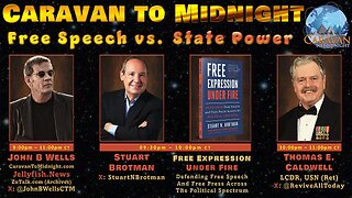Free Speech vs. State Power - John B Wells LIVE