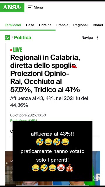 la notizia del giorno