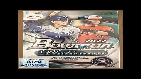 2022 Bowman Platinum Baseball Blaster Value Box 8 Packs 4 Cards Per Review