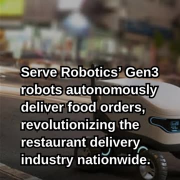 Uber Backs AI Robot Maker Serve Robotics
