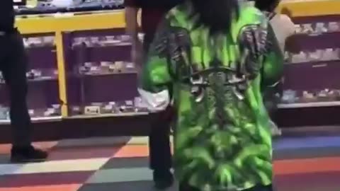 Black female attacks