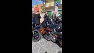 Monte di Procida (NA) - BENEDIZIONE DEI CASCHI IN PIAZZA SAN ANTONIO (03.03.25)