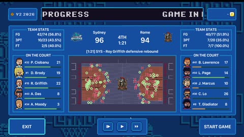 Green Hoopland Season 2: simming gameday 18