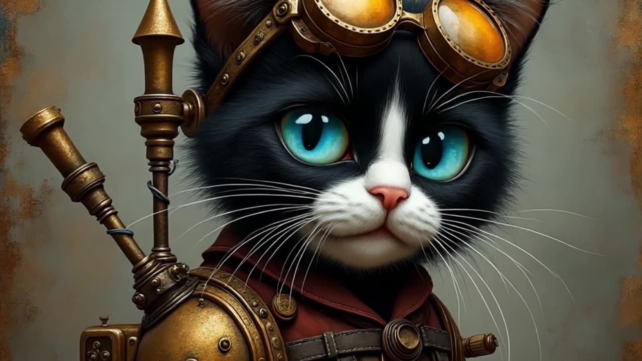 Steampunk Cat