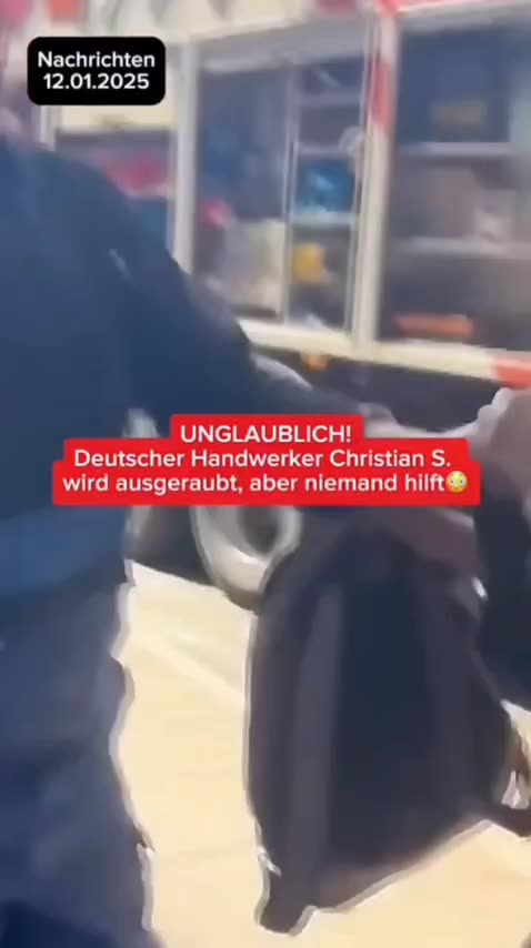 Dieb öffentliche Straße Deutschland