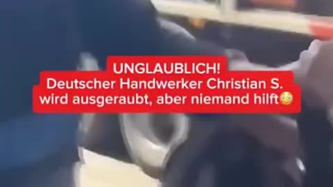 Dieb öffentliche Straße Deutschland