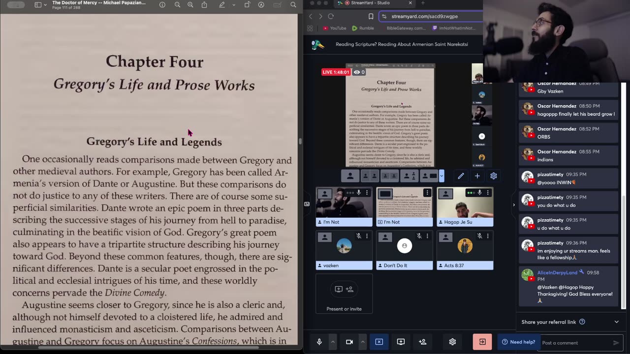 Reading Scripture? Reading About Armenian Saint Narekatsi